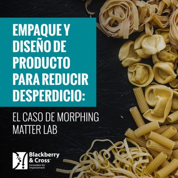 Empaque y Diseño de Producto para Reducir Desperdicio: El Caso de Morphing Matter Lab