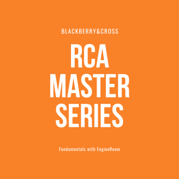 RCA: Root Cause Analysis Master Series
