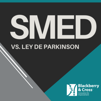 Comparativa entre la Ley de Parkinson y SMED: análisis de cómo la asignación de tiempos fijos en alistamientos puede afectar la mejora continua en procesos industriales.