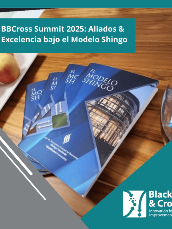 BBCross Summit 2025: Aliados y Excelencia bajo el Modelo Shingo con logotipo de Blackberry & Cross.
