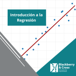 Gráfico de dispersión con la línea de regresión ajustada, mostrando cómo se predice una variable continua a partir de variables independientes.
