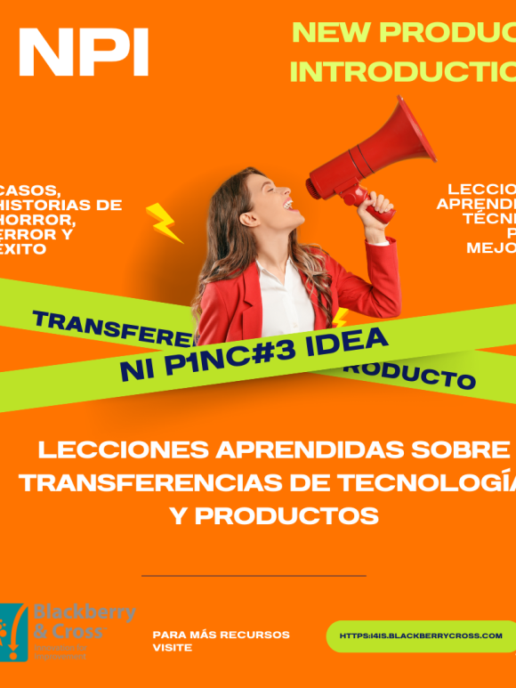 New product introduction, ni pinche idea - documentación proceso, error, caso