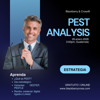 Webinar evento gratis PEST DESTEP PESTLE estrategia