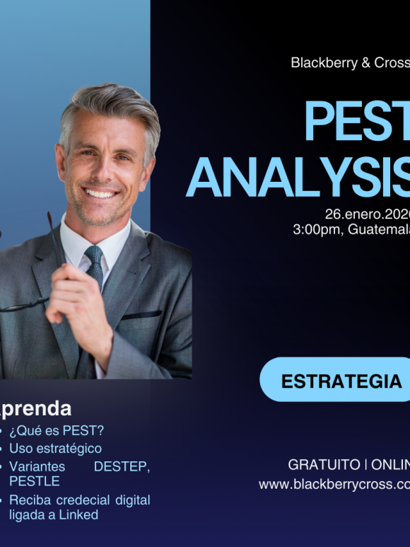 Webinar evento gratis PEST DESTEP PESTLE estrategia