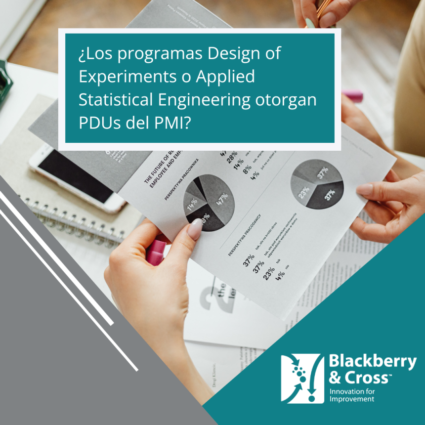 ¿Los programas Design of Experiments o Applied Statistical Engineering otorgan PDUs del PMI?